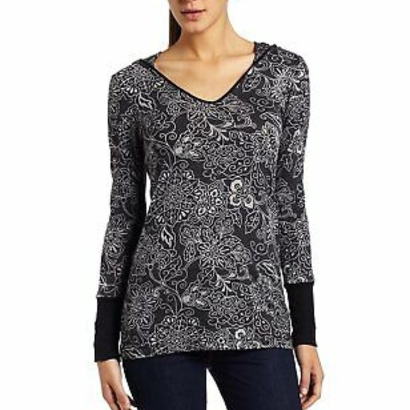 Prana Tops - Prana Juhl yoga long sleeve tee hoodie medium